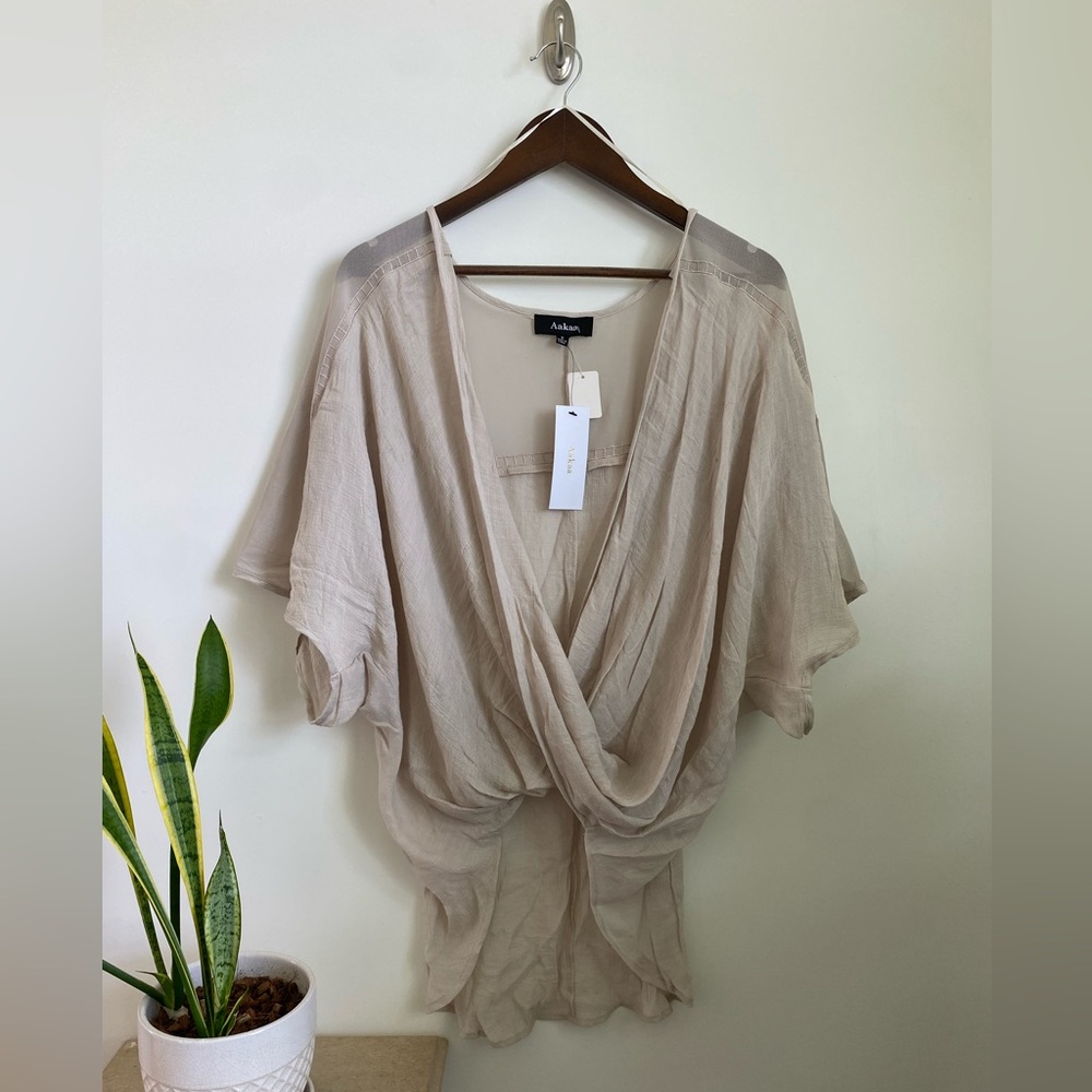 Aakaa Wrap Blouse